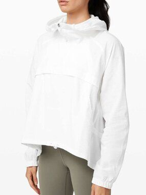 Lululemon Seek Vistas 1/2 Zip Pullover Jacket Seersucker